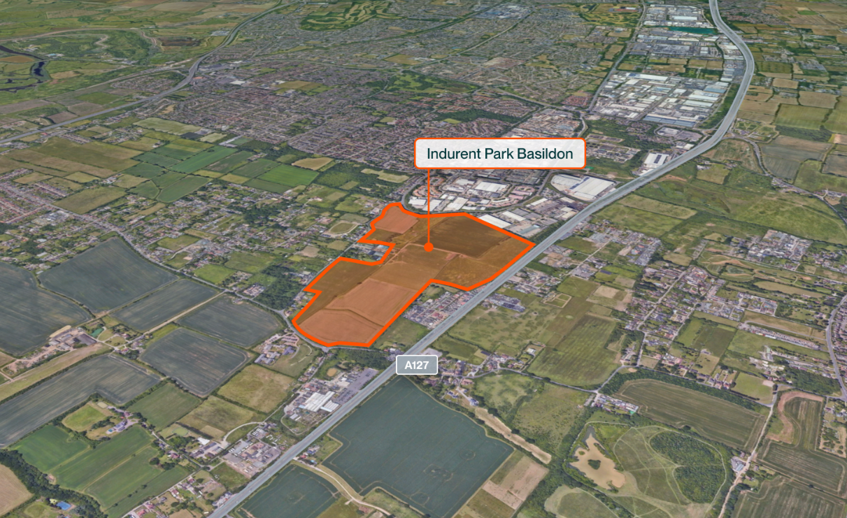 Indurent Park Basildon Aerial